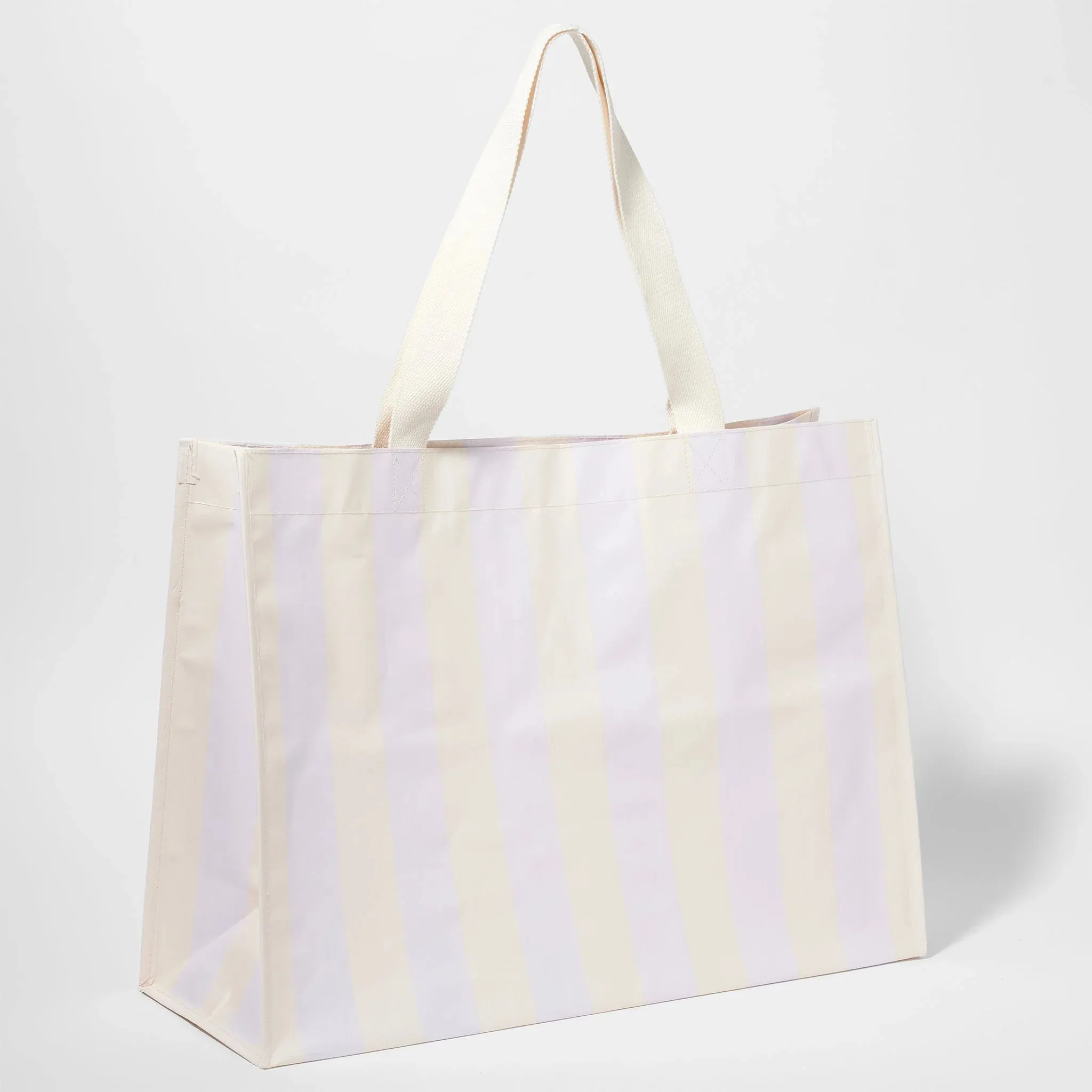 Sunnylife | Carryall Beach Bag | Rio Sun Pastel Lilac Stripe