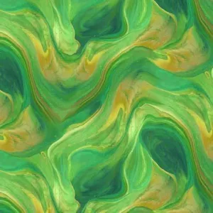 Surge by Quilting Treasures LAVA/GREEN