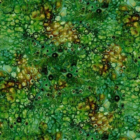 Surge by Quilting Treasures SPINDRIFT/GREEN