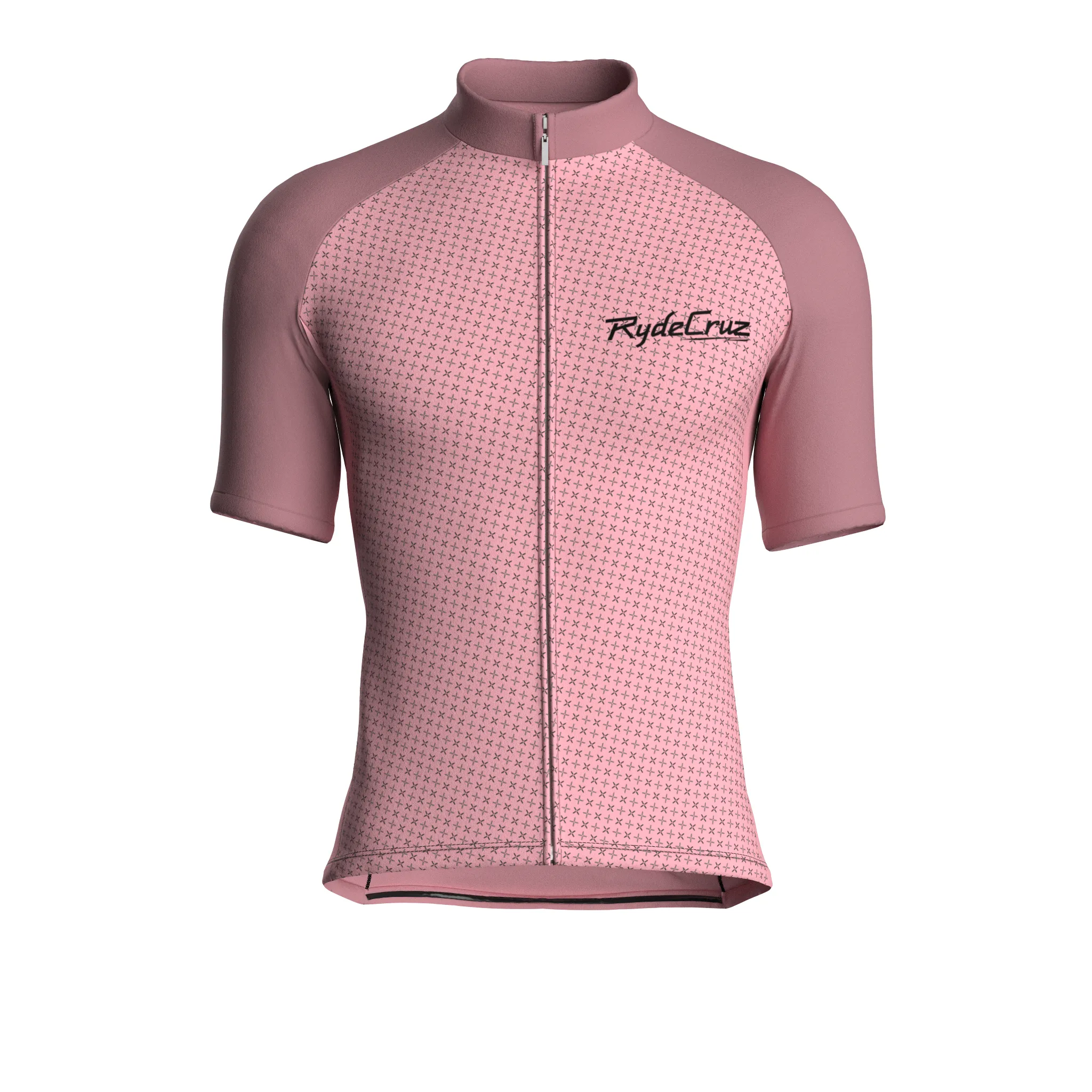 Swift Grid | Blush Pink Male Short Sleeves Jersey