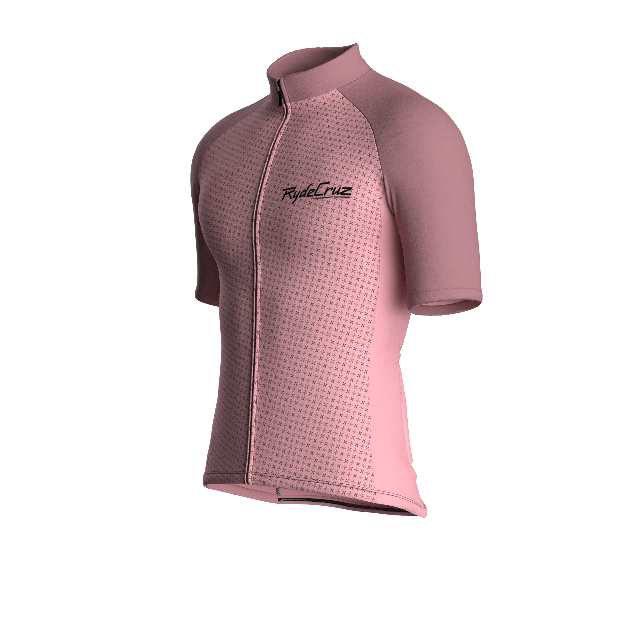 Swift Grid | Blush Pink Male Short Sleeves Jersey