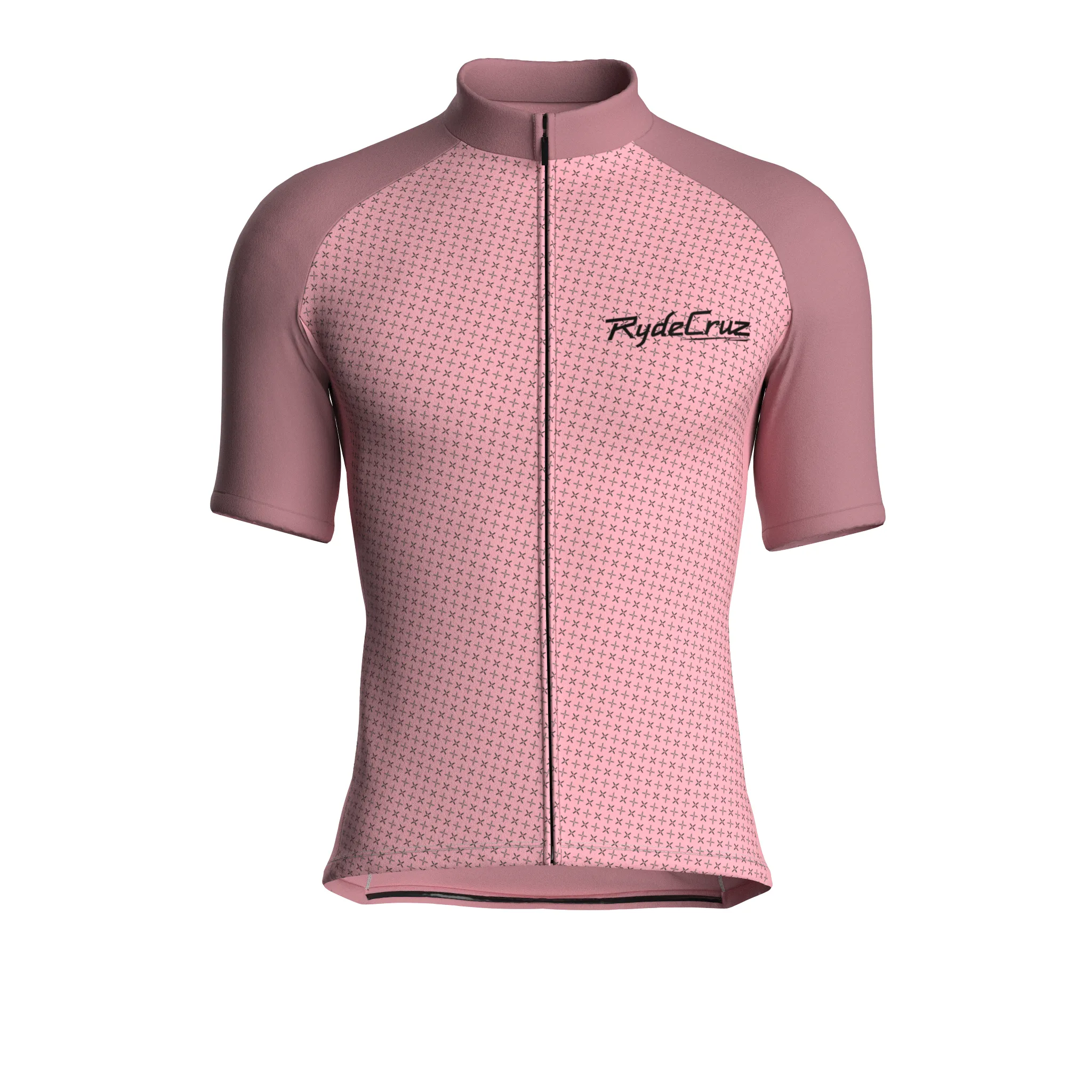 Swift Grid | Blush Pink Male Short Sleeves Jersey