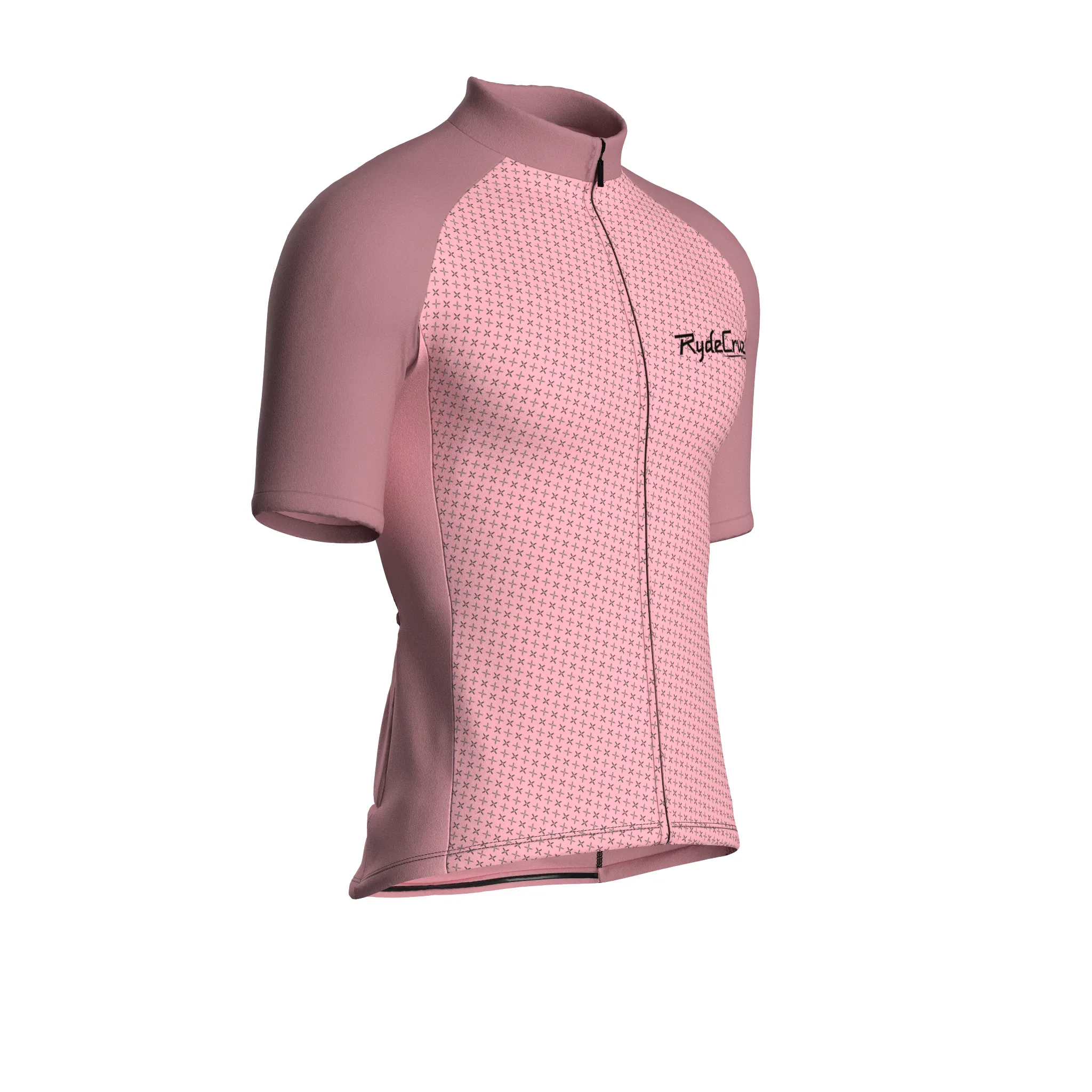 Swift Grid | Blush Pink Male Short Sleeves Jersey
