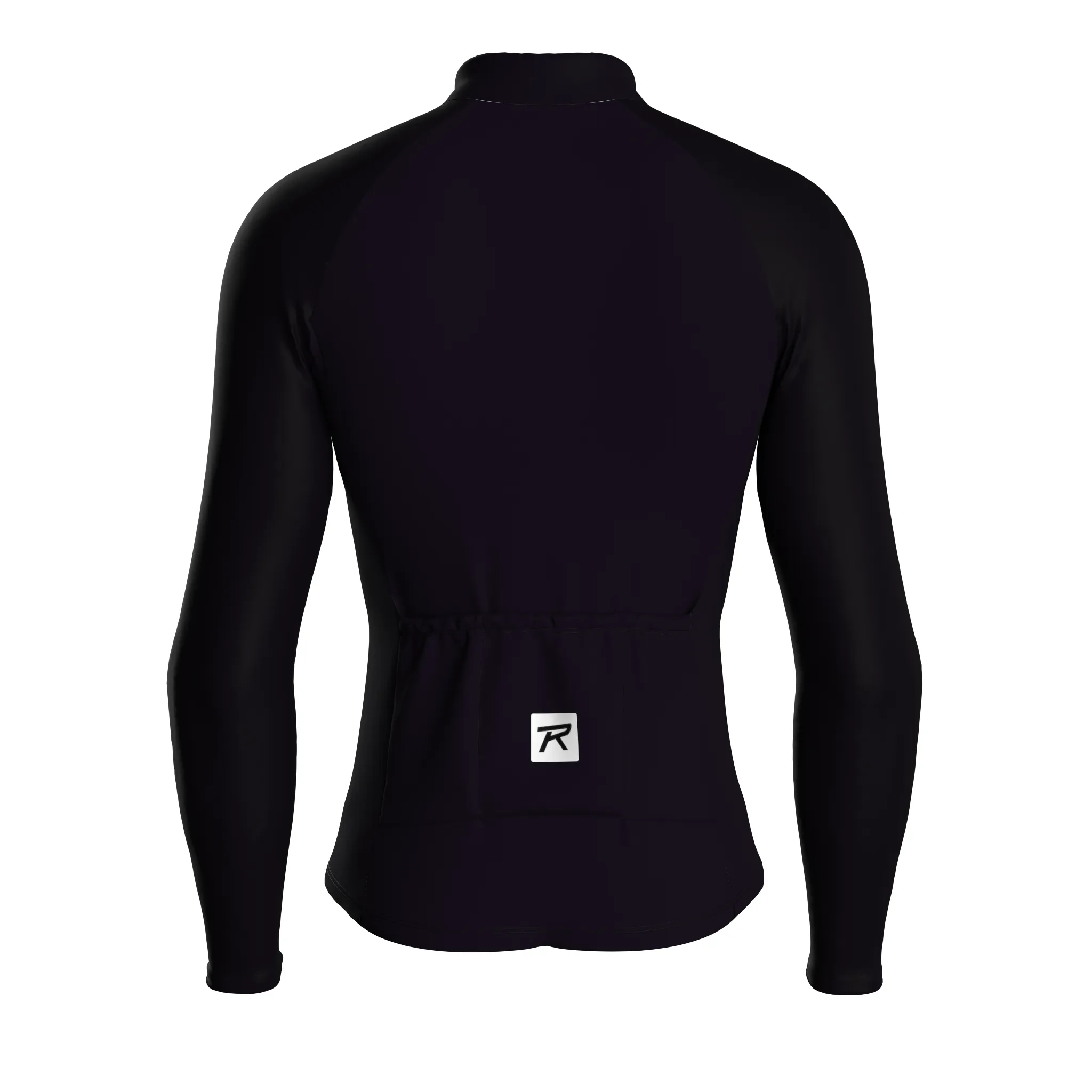 Swift Grid | Dark Purple Male Long Sleeves Jersey