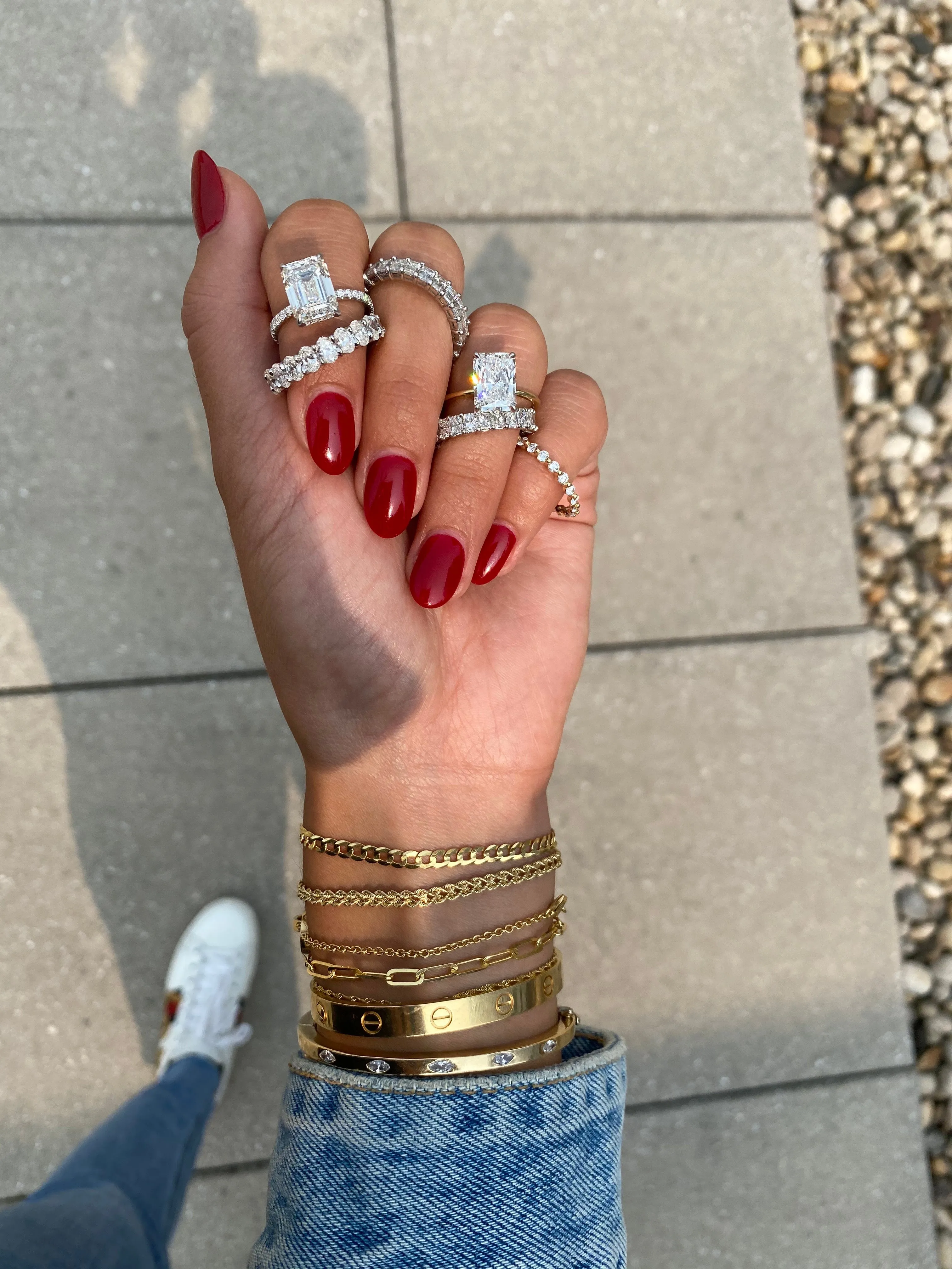 The Classic Radiant Cut Eternity Band