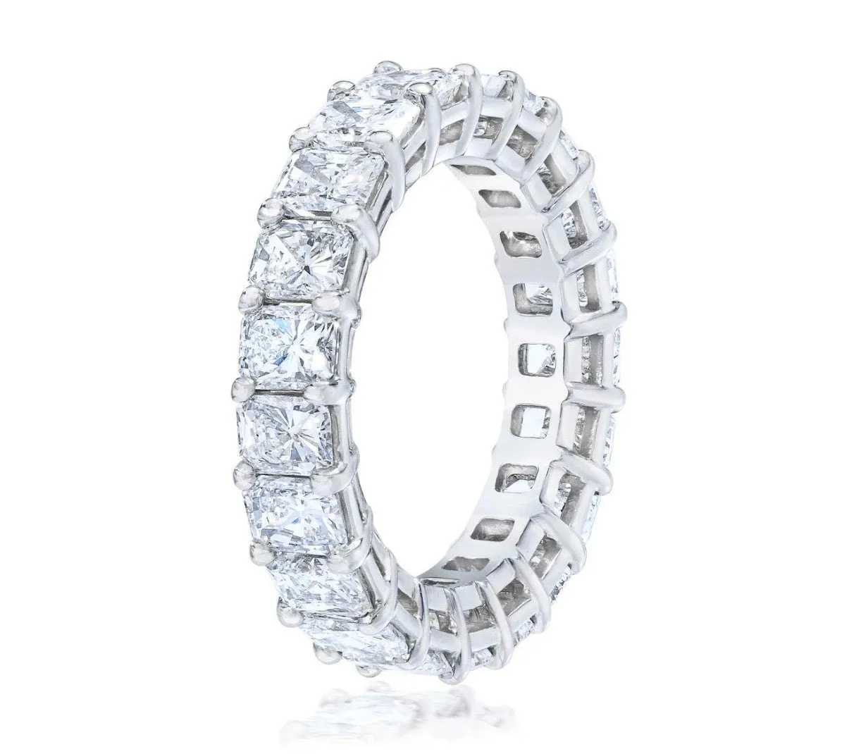 The Classic Radiant Cut Eternity Band