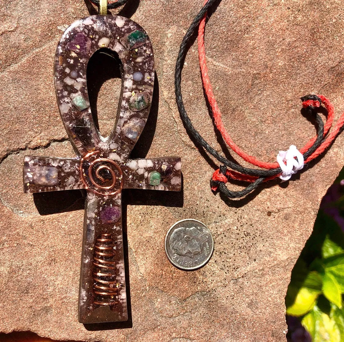 The “Medium Ankh” Orgone Amulet - Aura Protection