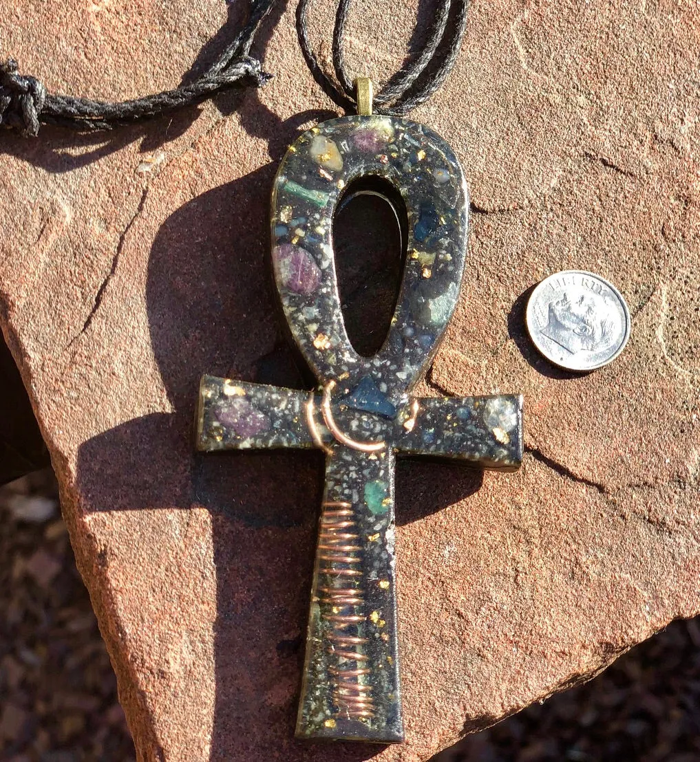 The “Medium Ankh” Orgone Amulet - Aura Protection