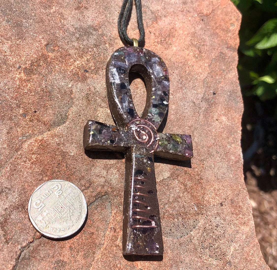 The “Medium Ankh” Orgone Amulet - Aura Protection