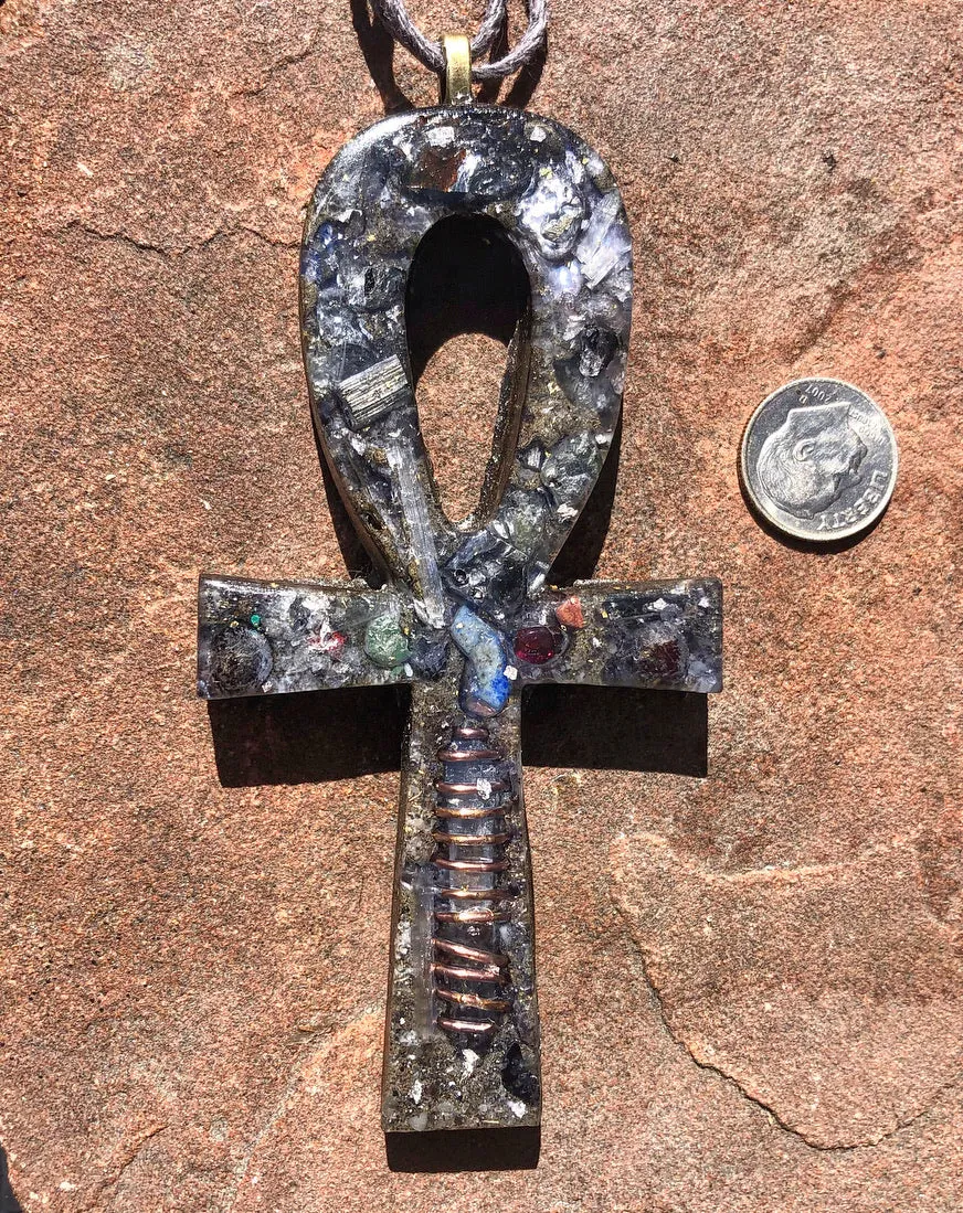 The “Medium Ankh” Orgone Amulet - Aura Protection
