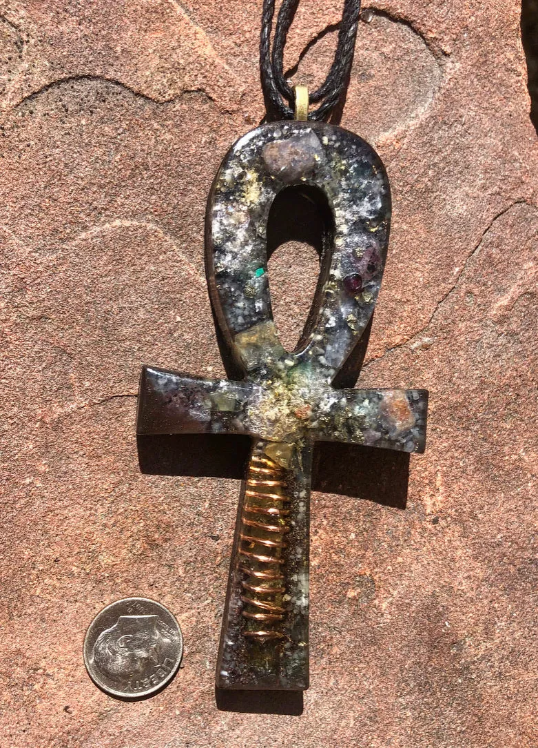 The “Medium Ankh” Orgone Amulet - Aura Protection