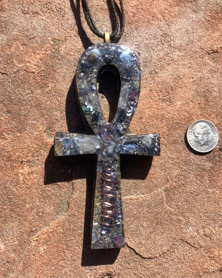 The “Medium Ankh” Orgone Amulet - Aura Protection