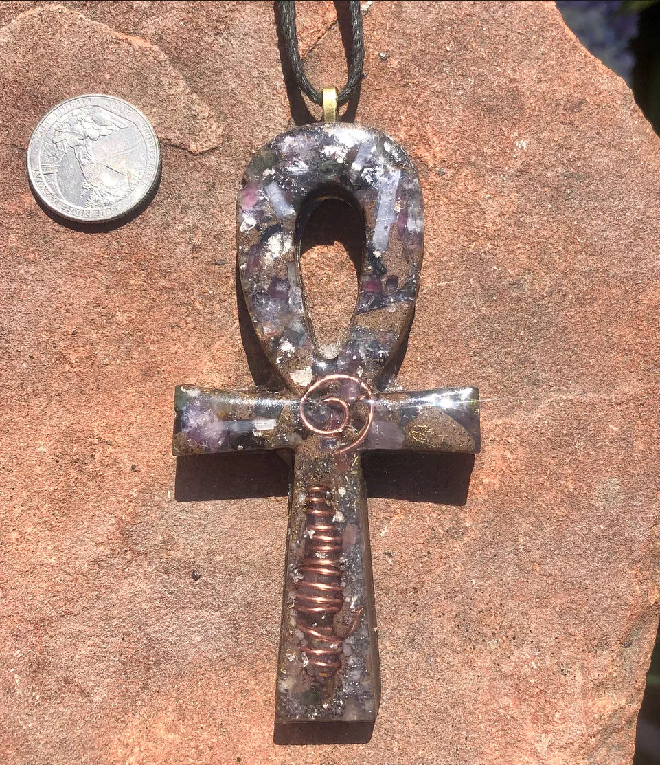 The “Medium Ankh” Orgone Amulet - Aura Protection