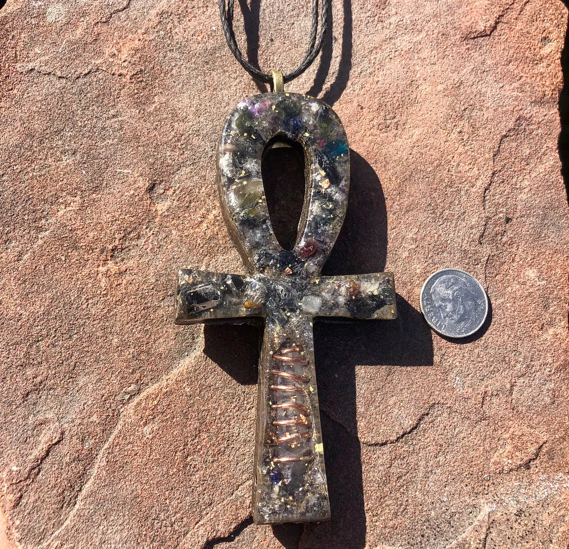 The “Medium Ankh” Orgone Amulet - Aura Protection