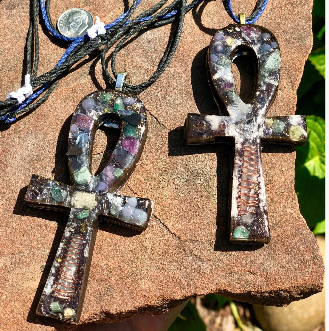 The “Medium Ankh” Orgone Amulet - Aura Protection