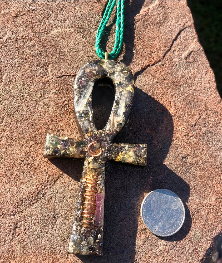 The “Medium Ankh” Orgone Amulet - Aura Protection