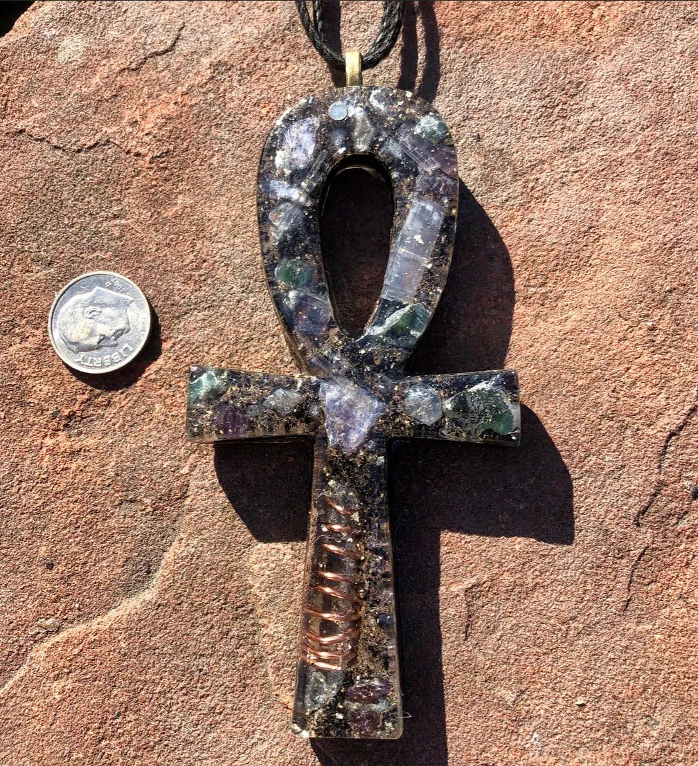 The “Medium Ankh” Orgone Amulet - Aura Protection
