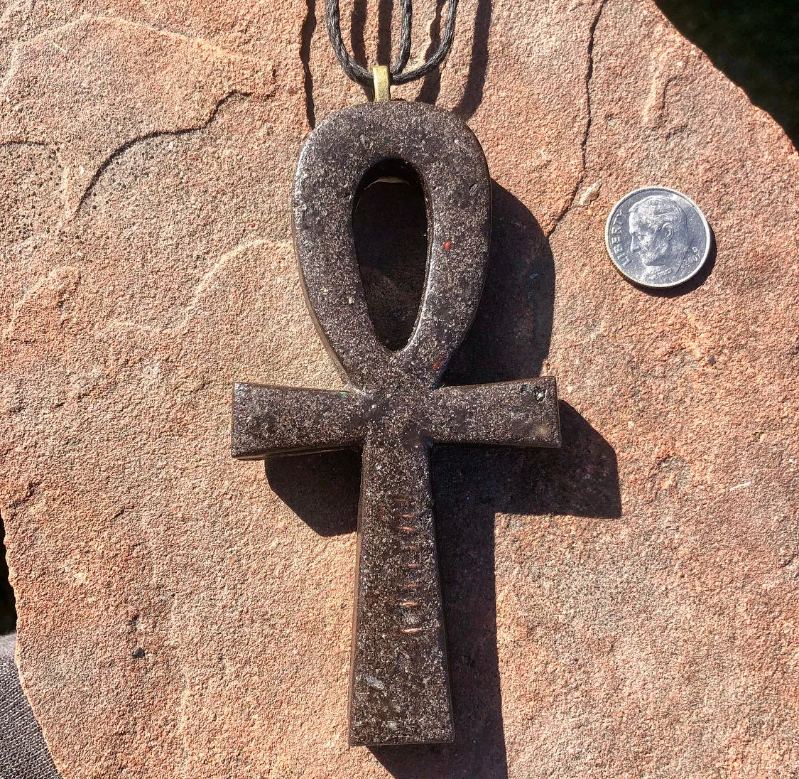 The “Medium Ankh” Orgone Amulet - Aura Protection