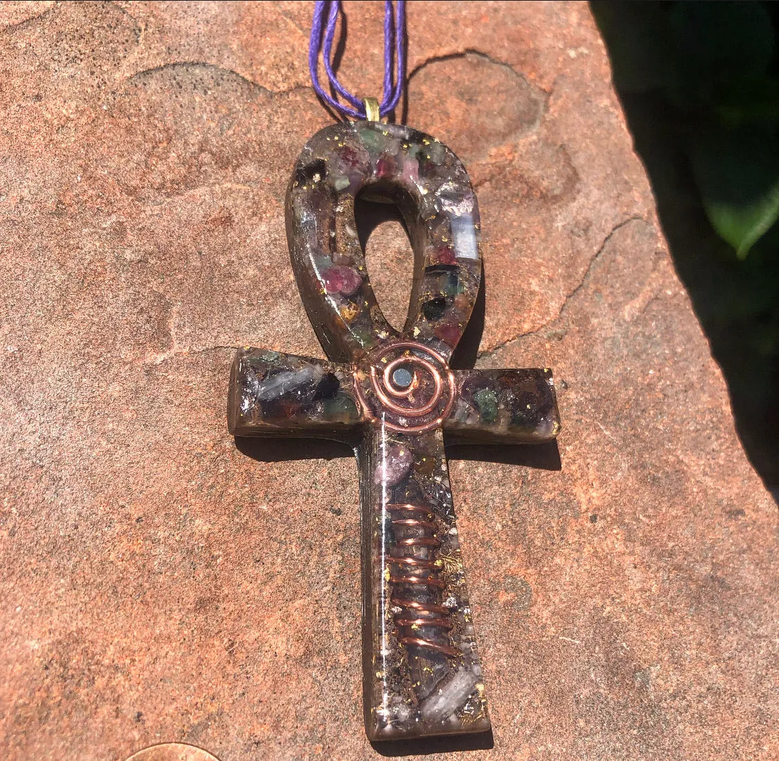 The “Medium Ankh” Orgone Amulet - Aura Protection