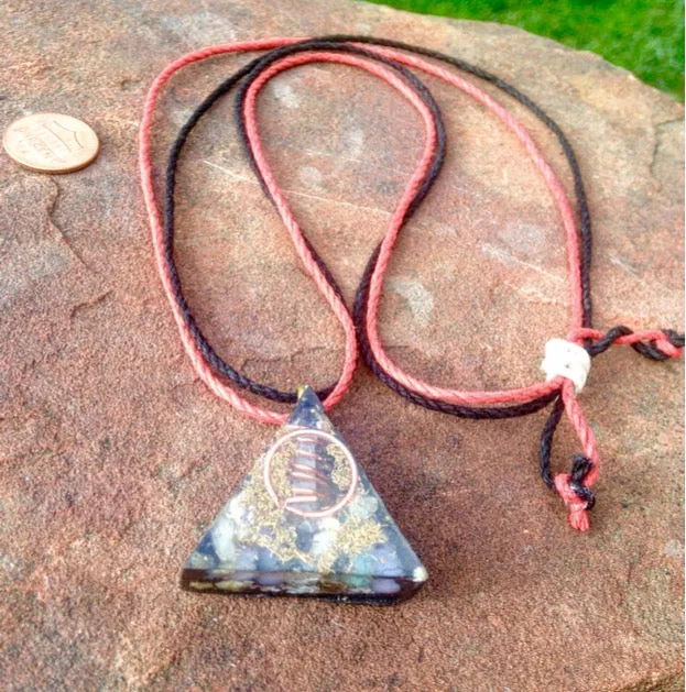 The "Equilateral" Orgone Amulet 🔺 - Aura Protection