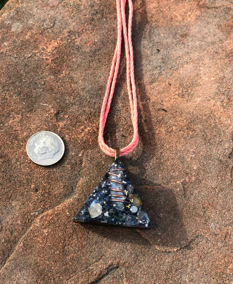 The "Equilateral" Orgone Amulet 🔺 - Aura Protection