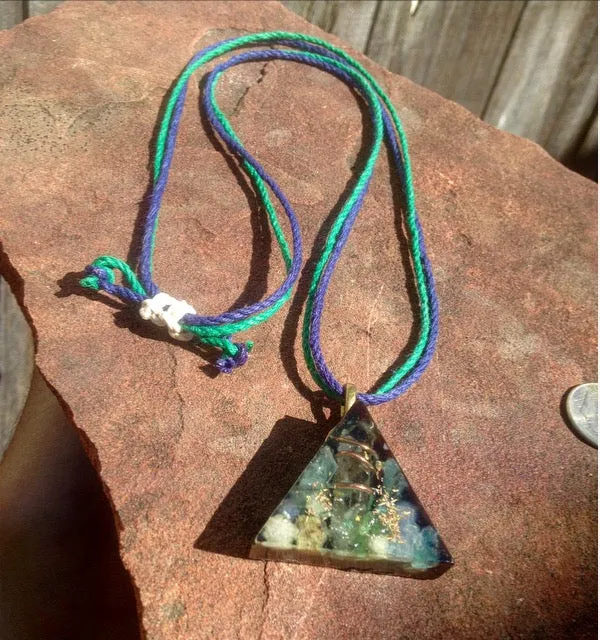 The "Equilateral" Orgone Amulet 🔺 - Aura Protection