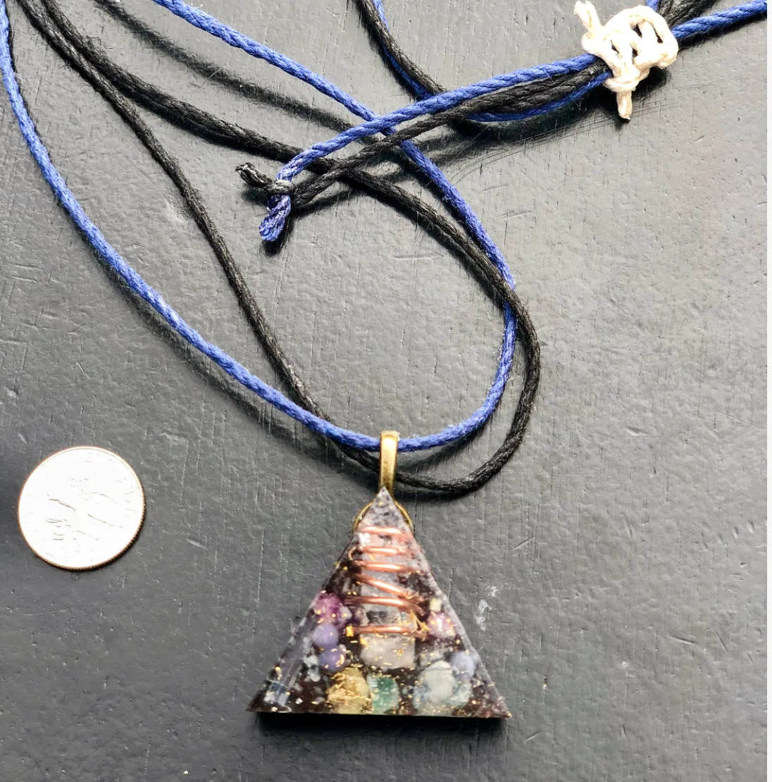 The "Equilateral" Orgone Amulet 🔺 - Aura Protection