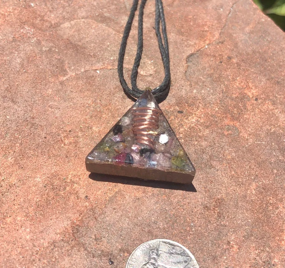 The "Equilateral" Orgone Amulet 🔺 - Aura Protection