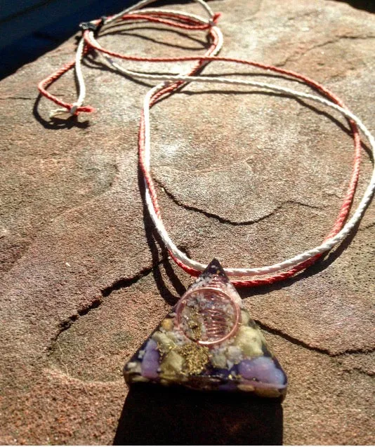 The "Equilateral" Orgone Amulet 🔺 - Aura Protection