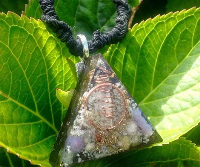 The "Equilateral" Orgone Amulet 🔺 - Aura Protection