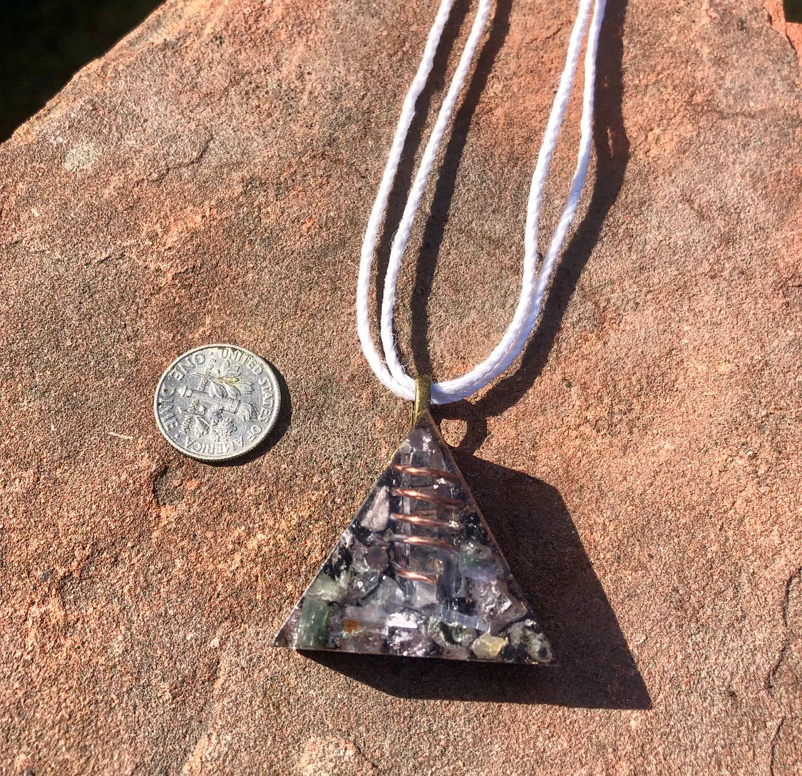 The "Equilateral" Orgone Amulet 🔺 - Aura Protection