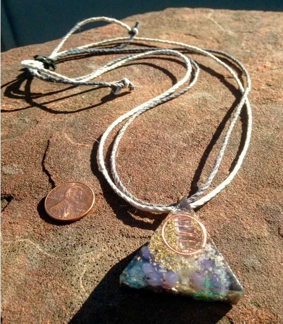 The "Equilateral" Orgone Amulet 🔺 - Aura Protection