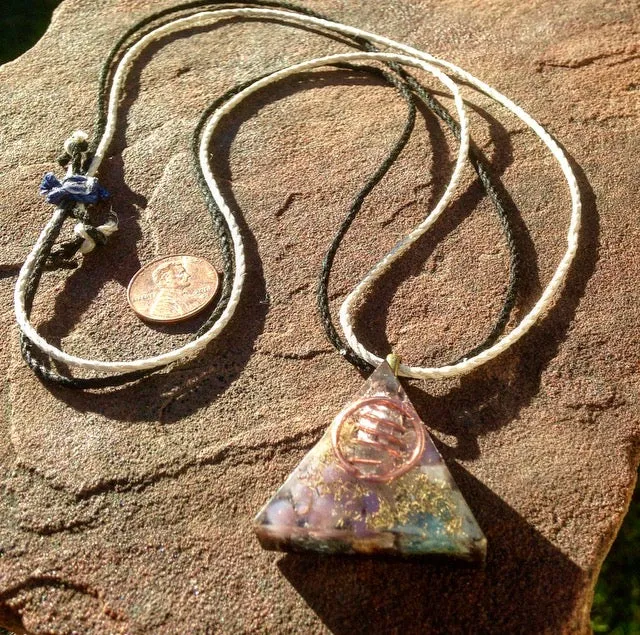 The "Equilateral" Orgone Amulet 🔺 - Aura Protection