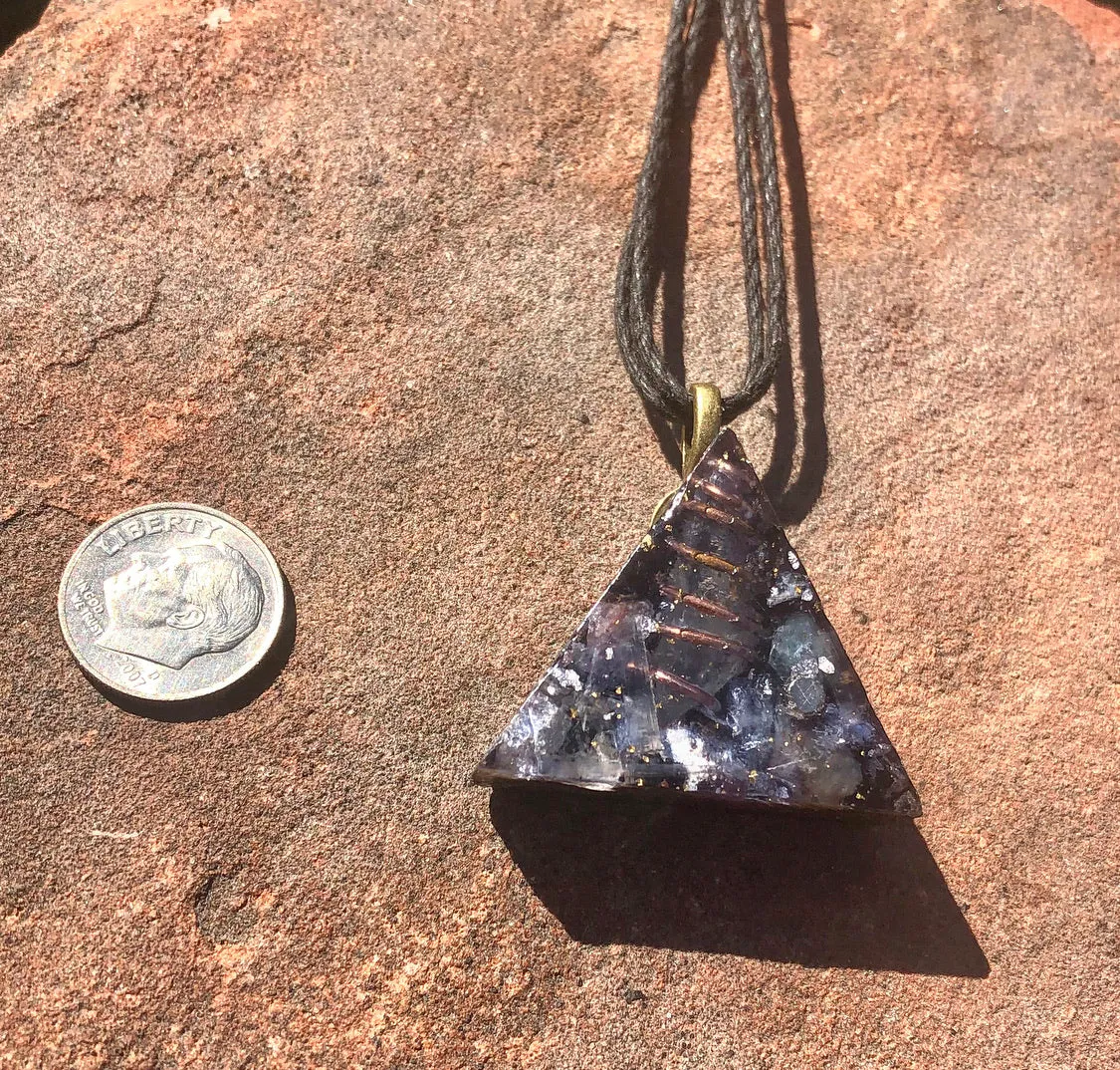 The "Equilateral" Orgone Amulet 🔺 - Aura Protection