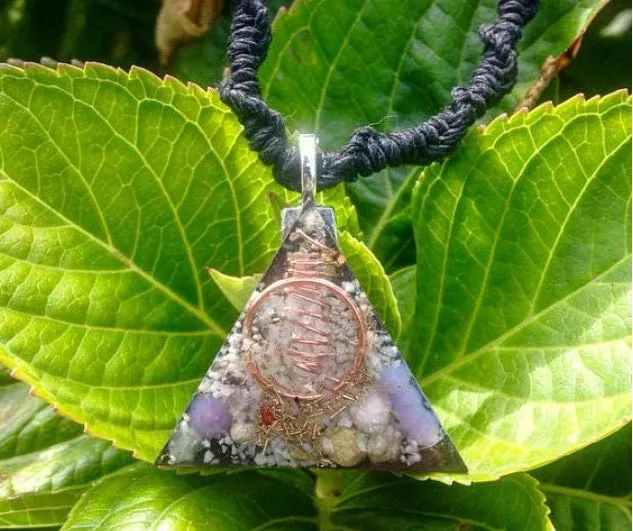 The "Equilateral" Orgone Amulet 🔺 - Aura Protection