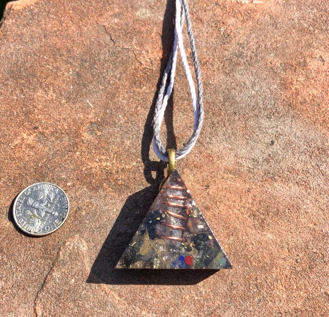 The "Equilateral" Orgone Amulet 🔺 - Aura Protection