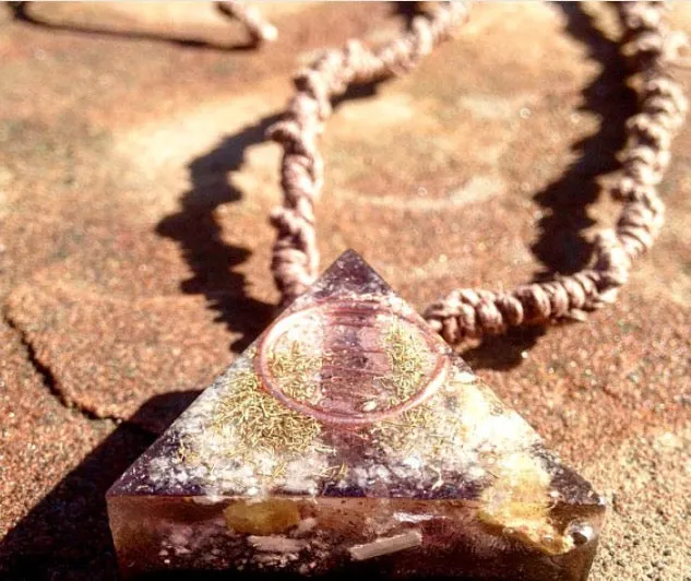 The "Equilateral" Orgone Amulet 🔺 - Aura Protection