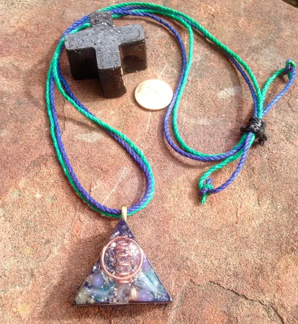 The "Equilateral" Orgone Amulet 🔺 - Aura Protection