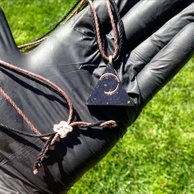 The "Equilateral" Orgone Amulet 🔺 - Aura Protection