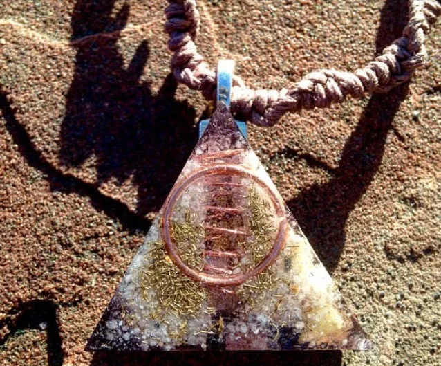 The "Equilateral" Orgone Amulet 🔺 - Aura Protection