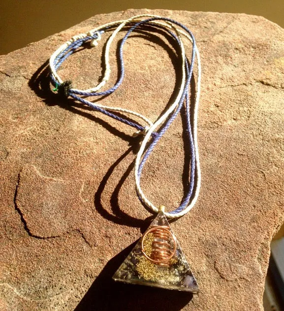 The "Equilateral" Orgone Amulet 🔺 - Aura Protection