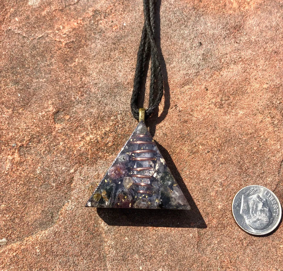 The "Equilateral" Orgone Amulet 🔺 - Aura Protection