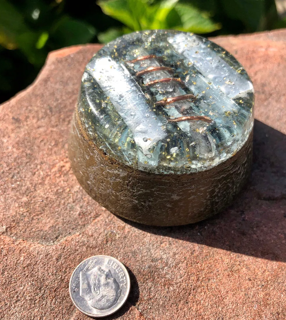The "Selenite/Quartz Towerbuster" - Laser Quartz, Blue Kyanite, Tourmaline, Selenite, Quartz Sand   MMSSO matrix