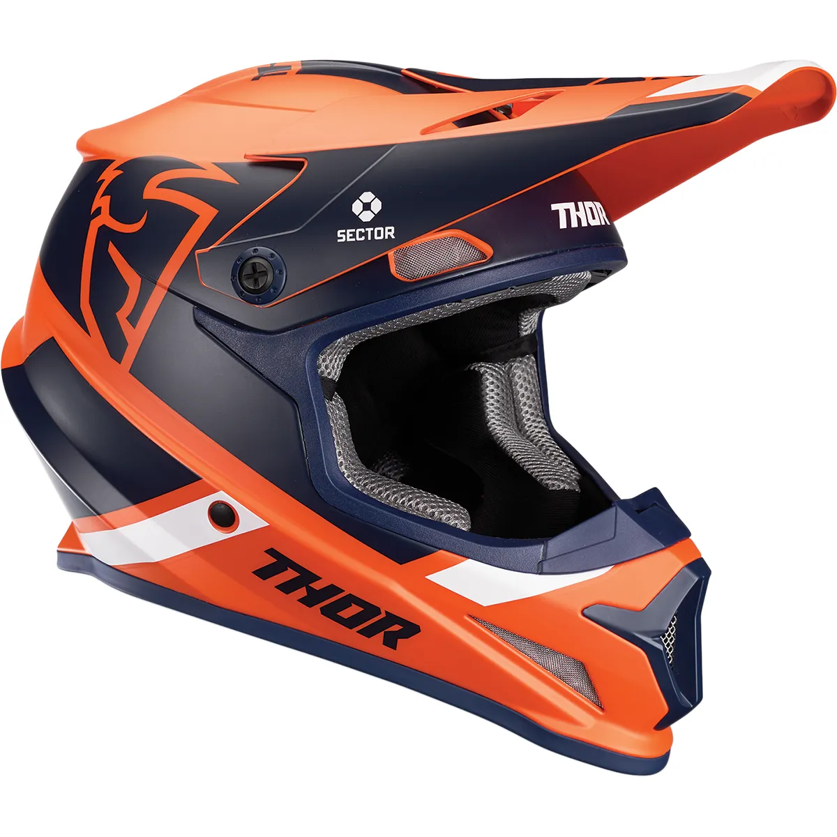 THOR Sector Helmet - Split - MIPS® - Orange/Navy