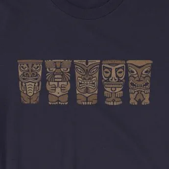 Tiki Polynesian Island Vacation Unisex T-Shirt