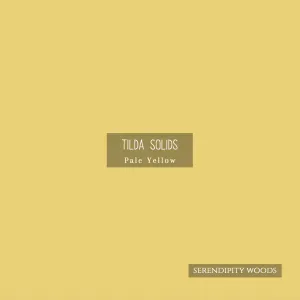 Tilda Solid Basics Pale Yellow 120022 by Tone Finnanger