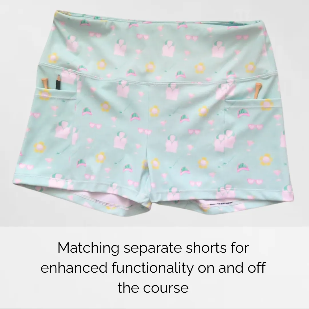 Tinis on the Greenie Golf Dress