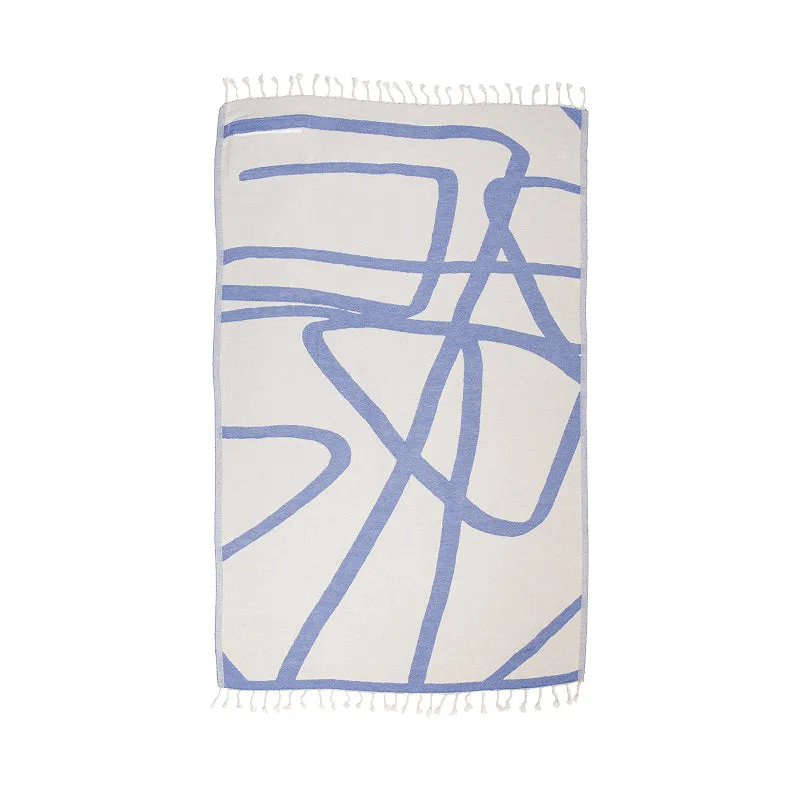 Tofino Towel THE RIVER | Pocket Turkish Towel