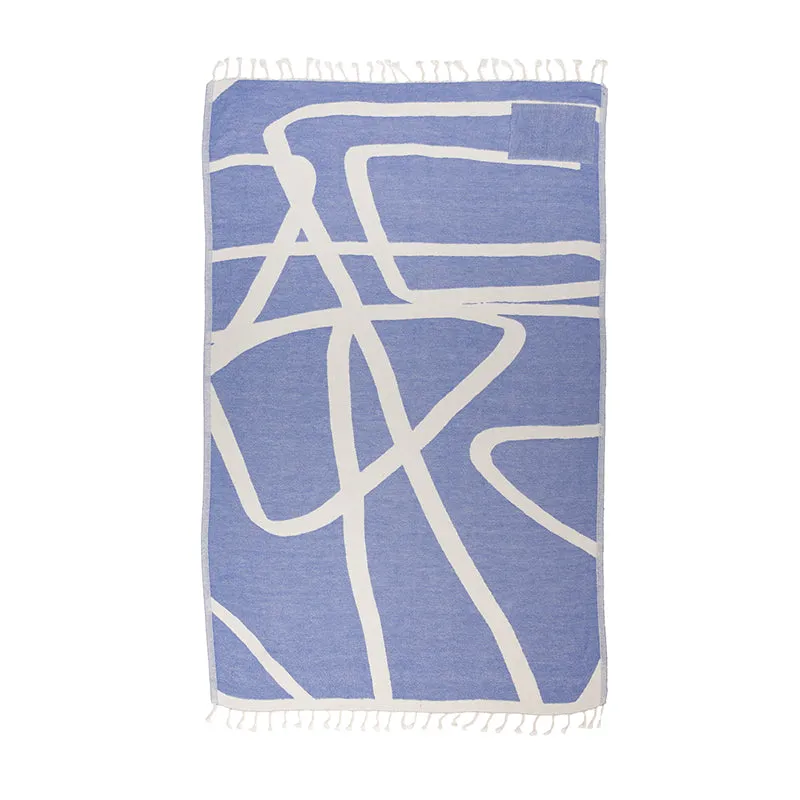Tofino Towel THE RIVER | Pocket Turkish Towel