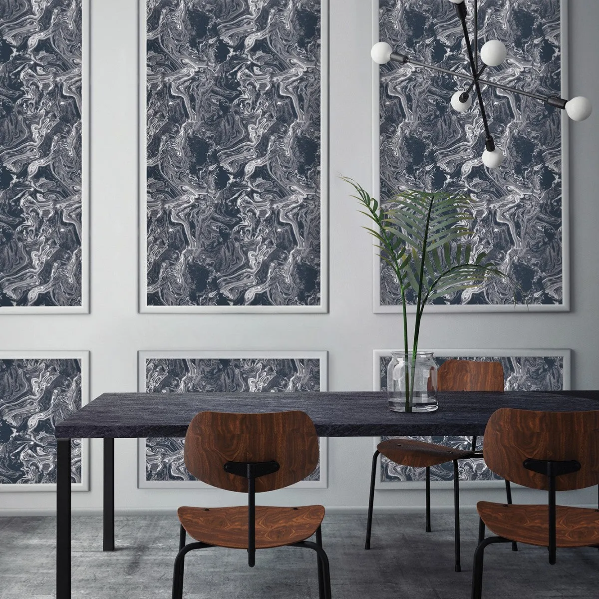 Tokyo Celestial Blue Self-Adhesive TO522 Wallpaper